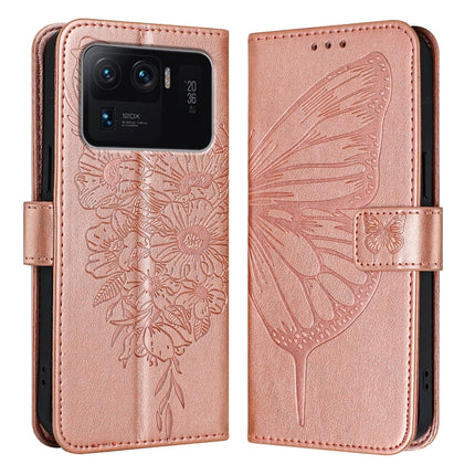 Embossed Butterfly Leather Phone Case, For Xiaomi Mi 11 Ultra, For Xiaomi Mi 10T Lite 5G, For Xiaomi Redmi 8 / 8A