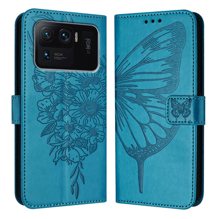 Embossed Butterfly Leather Phone Case, For Xiaomi Mi 11 Ultra, For Xiaomi Mi 10T Lite 5G, For Xiaomi Redmi 8 / 8A