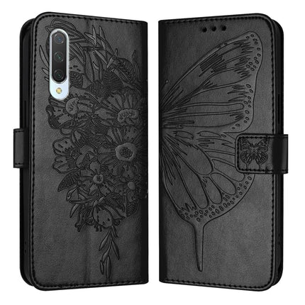 Embossed Butterfly Leather Phone Case, For Xiaomi Mi CC9 / Mi 9 Lite, For Xiaomi Redmi Note 8, For Xiaomi Redmi Note 8 Pro
