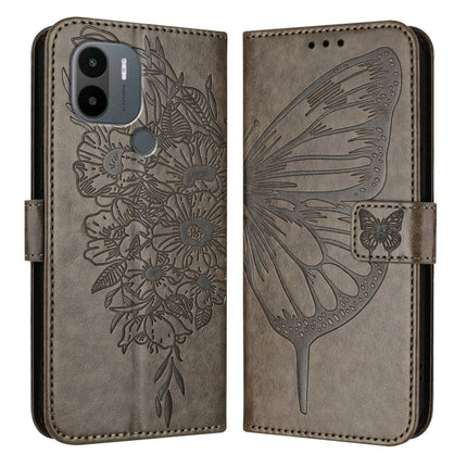 Embossed Butterfly Leather Phone Case, For Xiaomi Poco F5/Redmi Note 12 Turbo 5G, For Xiaomi Poco F5 Pro/Redmi K60/K60 Pro, For Xiaomi Poco C51 / Poco C50 4G