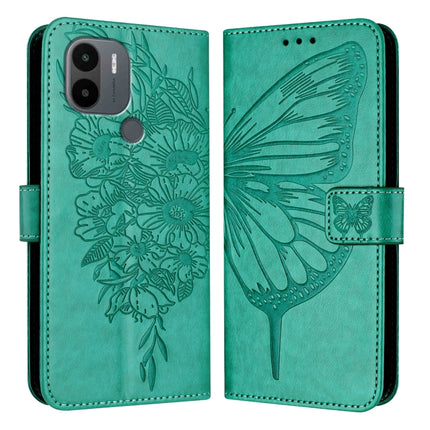 Embossed Butterfly Leather Phone Case, For Xiaomi Poco F5/Redmi Note 12 Turbo 5G, For Xiaomi Poco F5 Pro/Redmi K60/K60 Pro, For Xiaomi Poco C51 / Poco C50 4G