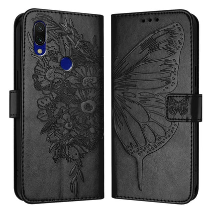 Embossed Butterfly Leather Phone Case, For Xiaomi Mi CC9e / Mi A3, For Xiaomi Redmi Note 7/Note 7S/Note 7 Pro, For Xiaomi Redmi 7