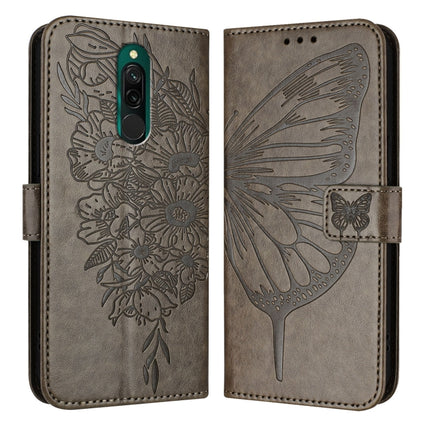Embossed Butterfly Leather Phone Case, For Xiaomi Mi 11 Ultra, For Xiaomi Mi 10T Lite 5G, For Xiaomi Redmi 8 / 8A