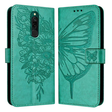 Embossed Butterfly Leather Phone Case, For Xiaomi Mi 11 Ultra, For Xiaomi Mi 10T Lite 5G, For Xiaomi Redmi 8 / 8A