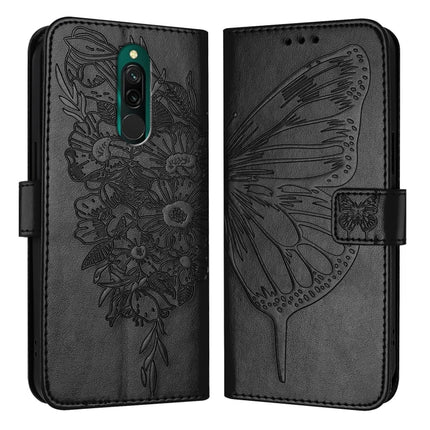 Embossed Butterfly Leather Phone Case, For Xiaomi Mi 11 Ultra, For Xiaomi Mi 10T Lite 5G, For Xiaomi Redmi 8 / 8A