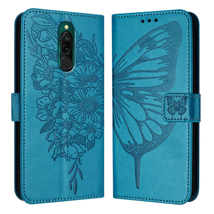 Embossed Butterfly Leather Phone Case, For Xiaomi Mi 11 Ultra, For Xiaomi Mi 10T Lite 5G, For Xiaomi Redmi 8 / 8A