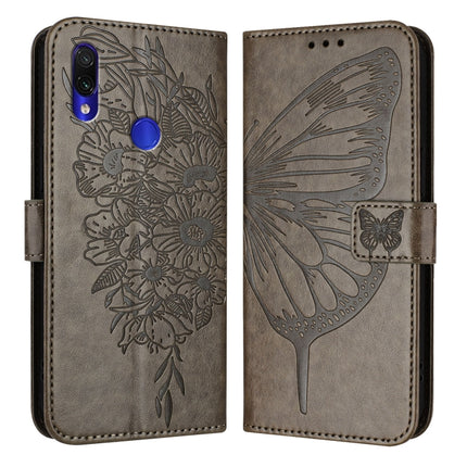 Embossed Butterfly Leather Phone Case, For Xiaomi Mi CC9e / Mi A3, For Xiaomi Redmi Note 7/Note 7S/Note 7 Pro, For Xiaomi Redmi 7