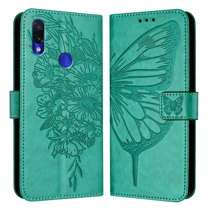 Embossed Butterfly Leather Phone Case, For Xiaomi Mi CC9e / Mi A3, For Xiaomi Redmi Note 7/Note 7S/Note 7 Pro, For Xiaomi Redmi 7