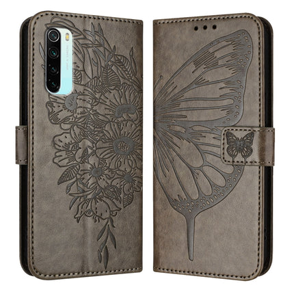 Embossed Butterfly Leather Phone Case, For Xiaomi Mi CC9 / Mi 9 Lite, For Xiaomi Redmi Note 8, For Xiaomi Redmi Note 8 Pro