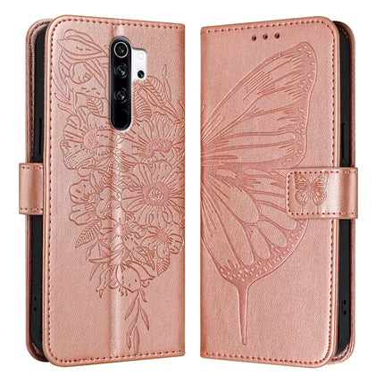 Embossed Butterfly Leather Phone Case, For Xiaomi Mi CC9 / Mi 9 Lite, For Xiaomi Redmi Note 8, For Xiaomi Redmi Note 8 Pro