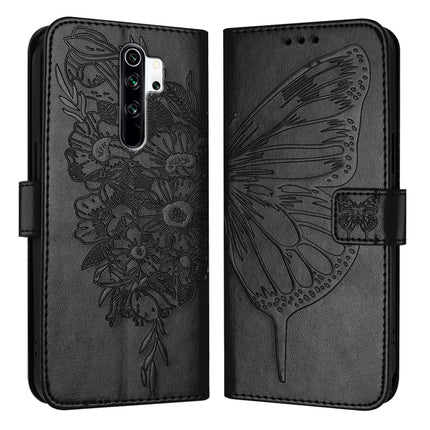 Embossed Butterfly Leather Phone Case, For Xiaomi Mi CC9 / Mi 9 Lite, For Xiaomi Redmi Note 8, For Xiaomi Redmi Note 8 Pro