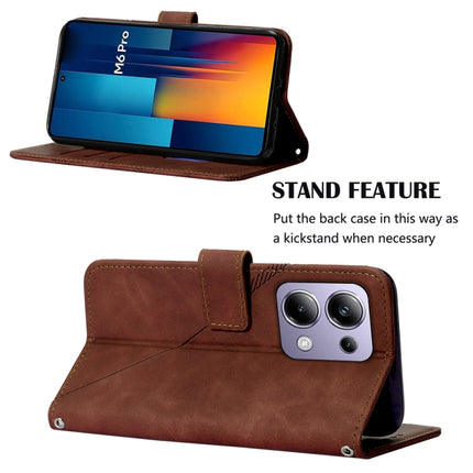 Crossbody 3D Embossed Flip Leather Phone Case, For Xiaomi Poco M6 Pro 4G, For Xiaomi Redmi A3, For Xiaomi Redmi Note 13 Pro 4G Global, For Xiaomi Redmi Note 13 4G Global