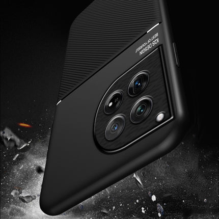 Classic Tilt Strip Grain Magnetic PC Hybrid TPU Phone Case, For OnePlus 12, For OnePlus Ace 2 Pro, For OnePlus Ace 2, For OnePlus 11