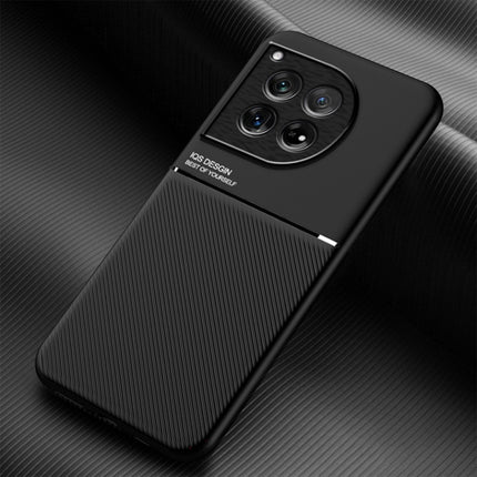 Classic Tilt Strip Grain Magnetic PC Hybrid TPU Phone Case, For OnePlus 12, For OnePlus Ace 2 Pro, For OnePlus Ace 2, For OnePlus 11