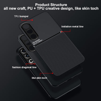 Classic Tilt Strip Grain Magnetic PC Hybrid TPU Phone Case, For OnePlus Ace 3V, For OnePlus 12, For OnePlus Ace 2 Pro, For OnePlus Ace 2, For OnePlus 11