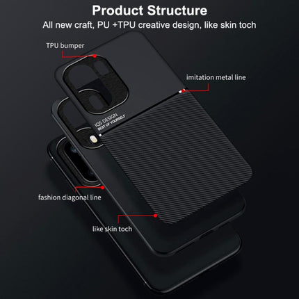 Classic Tilt Strip Grain Magnetic PC Hybrid TPU Phone Case, For OnePlus Ace 6 / Ace 6T / 15R, For OnePlus 15, For OnePlus Ace 5 Ultra / Nord 5, For OnePlus Ace 5 Racing / Nord CE5, For OnePlus 13, For OnePlus Ace 3V