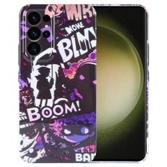 Painted Pattern Precise Hole PC Phone Case, For Samsung Galaxy S23 Ultra 5G