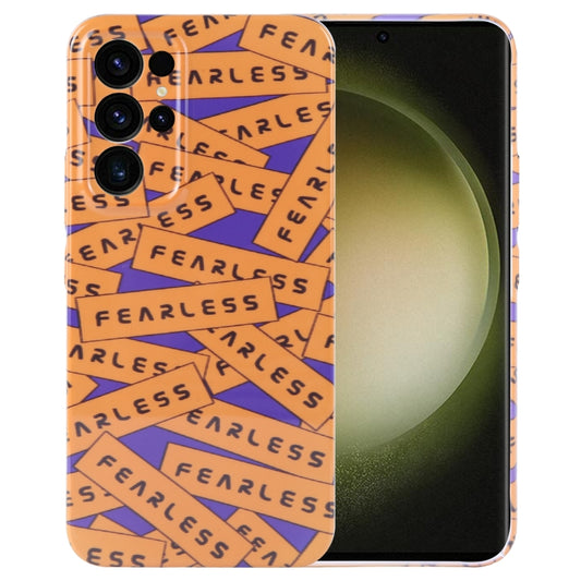 Painted Pattern Precise Hole PC Phone Case, For Samsung Galaxy S23 Ultra 5G