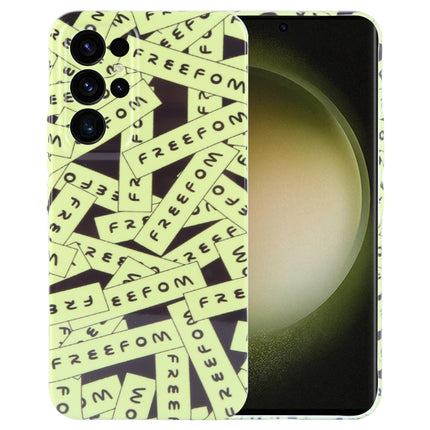 Painted Pattern Precise Hole PC Phone Case, For Samsung Galaxy S23 Ultra 5G