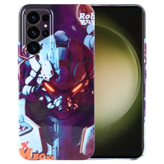 Painted Pattern Precise Hole PC Phone Case, For Samsung Galaxy S23 Ultra 5G