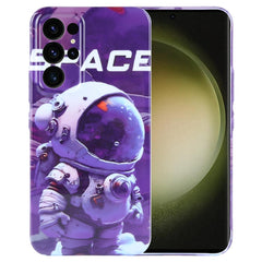 Painted Pattern Precise Hole PC Phone Case, For Samsung Galaxy S23 Ultra 5G