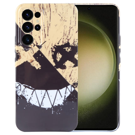 Painted Pattern Precise Hole PC Phone Case, For Samsung Galaxy S23 Ultra 5G