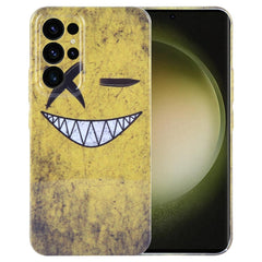 Painted Pattern Precise Hole PC Phone Case, For Samsung Galaxy S23 Ultra 5G