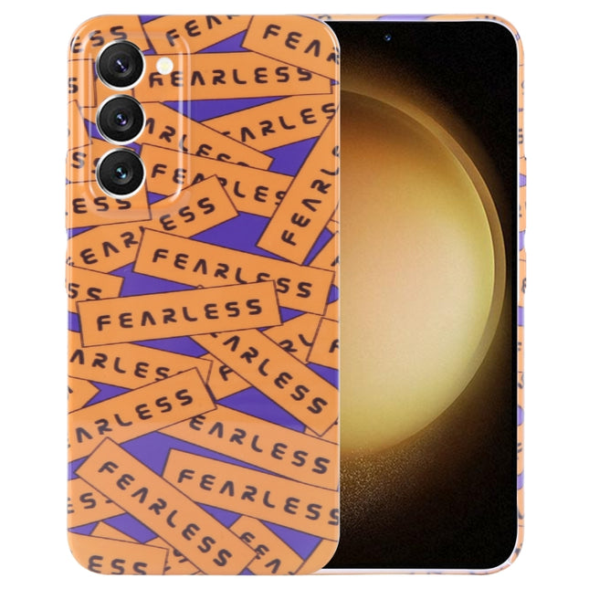 Painted Pattern Precise Hole PC Phone Case, For Samsung Galaxy S23+ 5G