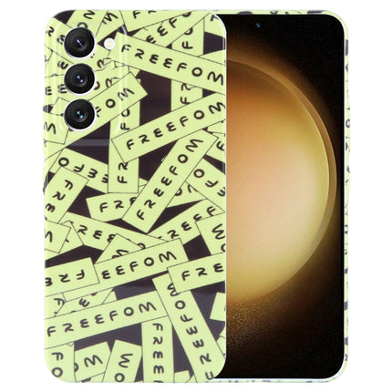 Painted Pattern Precise Hole PC Phone Case, For Samsung Galaxy S23+ 5G
