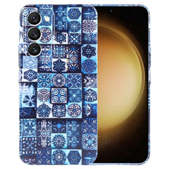 Painted Pattern Precise Hole PC Phone Case, For Samsung Galaxy S23+ 5G
