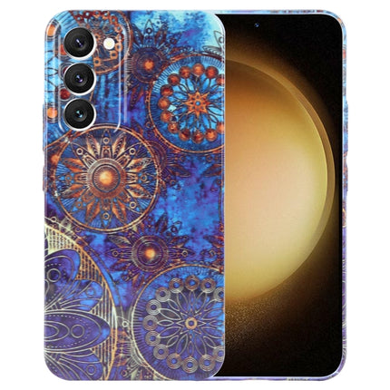Painted Pattern Precise Hole PC Phone Case, For Samsung Galaxy S23+ 5G