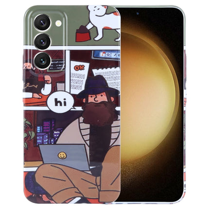 Painted Pattern Precise Hole PC Phone Case