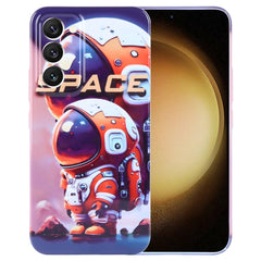 Painted Pattern Precise Hole PC Phone Case, For Samsung Galaxy S23+ 5G