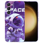 For Samsung Galaxy S23+ 5G / Purple Astronaut