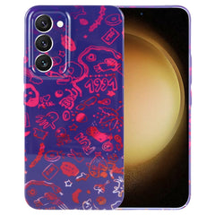 Painted Pattern Precise Hole PC Phone Case, For Samsung Galaxy S23+ 5G