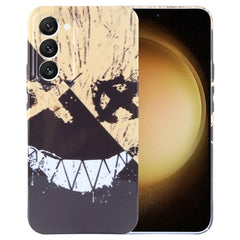 Painted Pattern Precise Hole PC Phone Case, For Samsung Galaxy S23+ 5G