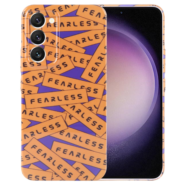 Painted Pattern Precise Hole PC Phone Case, For Samsung Galaxy S23 5G