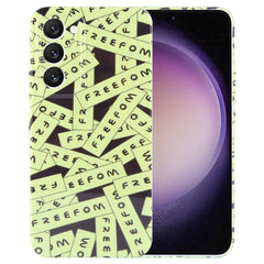 Painted Pattern Precise Hole PC Phone Case, For Samsung Galaxy S23 5G