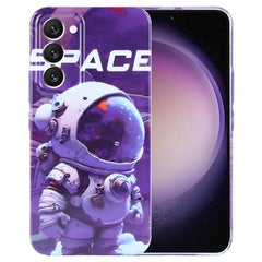 Painted Pattern Precise Hole PC Phone Case, For Samsung Galaxy S23 5G
