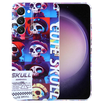 Painted Pattern Precise Hole PC Phone Case, For Samsung Galaxy S23 5G