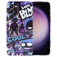 Painted Pattern Precise Hole PC Phone Case, For Samsung Galaxy S23 5G