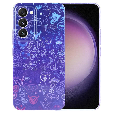 Painted Pattern Precise Hole PC Phone Case, For Samsung Galaxy S23 5G