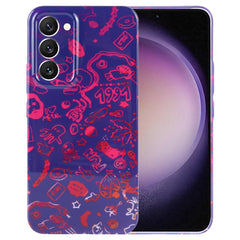 Painted Pattern Precise Hole PC Phone Case, For Samsung Galaxy S23 5G