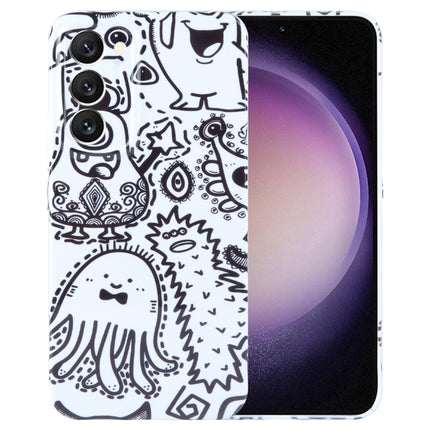 Painted Pattern Precise Hole PC Phone Case
