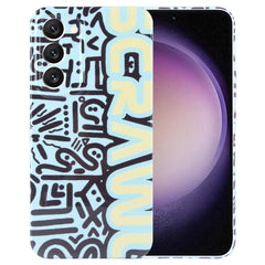 Painted Pattern Precise Hole PC Phone Case, For Samsung Galaxy S23 5G