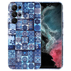 Painted Pattern Precise Hole PC Phone Case, For Samsung Galaxy S22 Ultra 5G