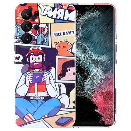 Painted Pattern Precise Hole PC Phone Case