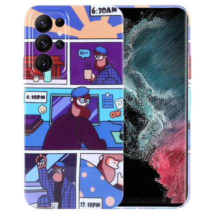 Painted Pattern Precise Hole PC Phone Case
