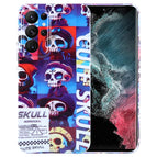 For Samsung Galaxy S22 Ultra 5G / Cute Skull