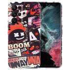 For Samsung Galaxy S22 Ultra 5G / Orange Comics